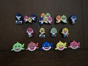 Lot Of 14 Baby Shark Shoe Charms - Picture 1 of 1