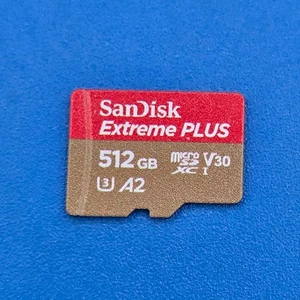 Sandisk Extreme 512GB Micro SD Card Memory Card - Photo 1 sur 6