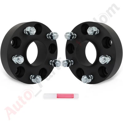2P 1.5" Wheel Spacers 5x5 14x1.5 For 2011-2022 Jeep Grand Cherokee Dodge Durango - Image 1 of 4