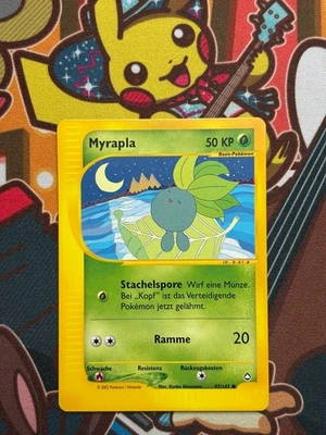 Myrapla 97/147 Aquapolis deutsch Pokemon Karten NM - Bild 1 von 2