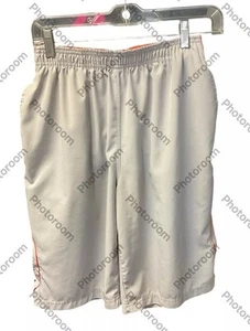 AND1 Basketball Shorts Boys Size XL (14-16) Gray & Orange - Picture 1 of 6