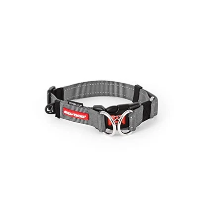 EZYDOG Dog Collar [Authorized Distributor] Double Lock Collar, Medium, Gray - Image 1 of 3