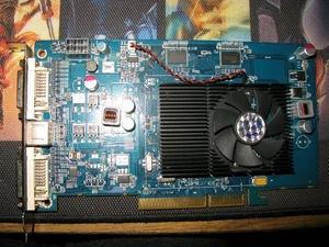 ATI AGP VGA video card HD4650  1GB by Sapphire ≈ hd3850 ≈ hd3870 - Picture 1 of 14