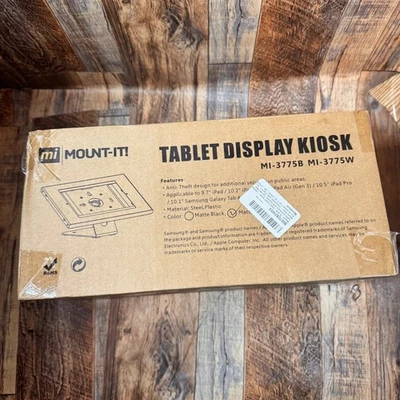 Mount-It! Anti-Theft Tablet Kiosk Counter Top Wall Mount iPad Galaxy Tablet - Image 1 of 4