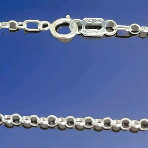 Ericks Sterlingsilber 18 Zoll Lange Rundgliederkette Taxco.925 - Bild 1 von 8