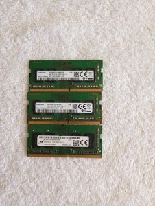 12GB (3 x 4GB) PC4-19200 DDR4-2400TMHz Laptop SODIMM Memory RAM Mixed Brands - Picture 1 of 4