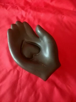 Giraud Vallauris Céramique Le Cœur Sur La Main - Photo 1/4