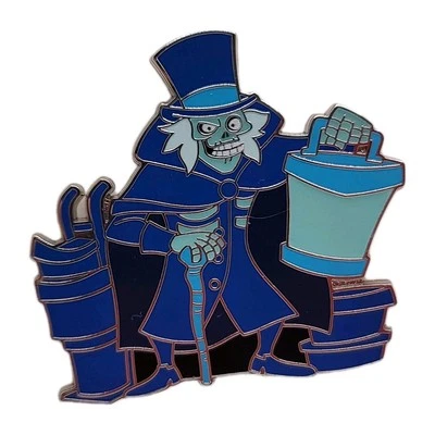 Prendedor Disney 2024 Colección Mansión Embrujada Brilla en la Oscuridad Sombrero Fantasma #166812 Foto 1 de 4