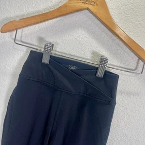 Athleta Girl Black Transcend Crossover Bootcut Pants Activewear XS/6 - Picture 1 of 4