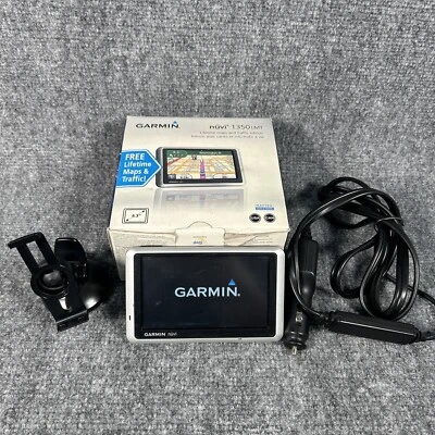 Garmin Nuvi 1350 LMT GPS Navigator 4.3in Touchscreen Lifetime Maps & Traffic Ed - Image 1 of 4