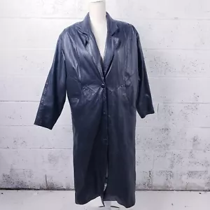 Wilsons Leather Women's Small Thinsulate Insulated Long Trench Coat Black - Picture 1 of 9