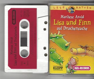 MC Marliese Arold , Lisa und Finn auf Drachensuche , Igel-Records  Kassette - Imagen 1 de 1