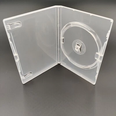 1 Genuine Amaray Clear Single DVD Case 14mm Spine - Image 1 of 4