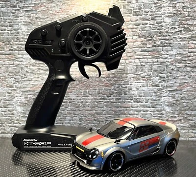 Kyosho MINI-Z AWD 4WD Drift Readyset Honda Neo Classic + LED Licht + Bremslicht - Bild 1 von 4