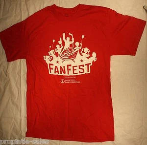 Camiseta FAN FEST 2014-2015 ~ Talla Mediana ~ Chaquetas Azul Columbus - Imagen 1 de 2
