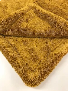 5 x Gold Triple Twisted Trockentuch 600x400, 1400 g/m² Auto Detailing Aquila369 - Bild 1 von 4