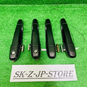 Toyota Genuine Altezza SXE10 Outer Door Handle Set Lexus IS200 IS300 Black Used - Picture 1 of 8