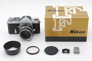 Nikon F Vintage 50mm f/2【RARE! Exc +++++ in Box SN 64XXX】from Japan 330 - Picture 1 of 12