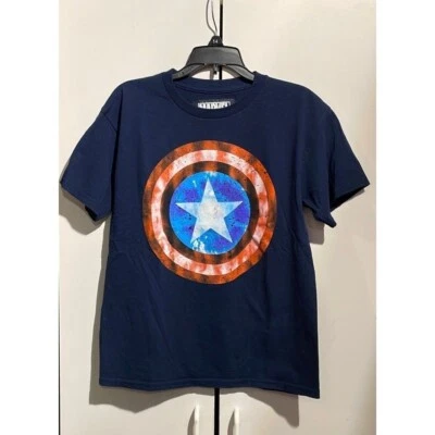 Camiseta gráfica Marvel Capitán América niño talla L Foto 1 de 4