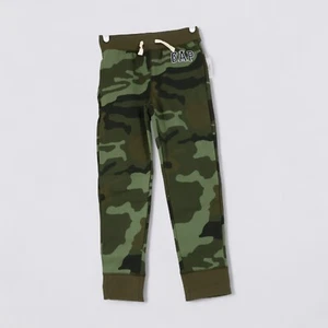 GAP Kids Boys Camo Joggers Sweatpants Size Medium (8) - Picture 1 of 3