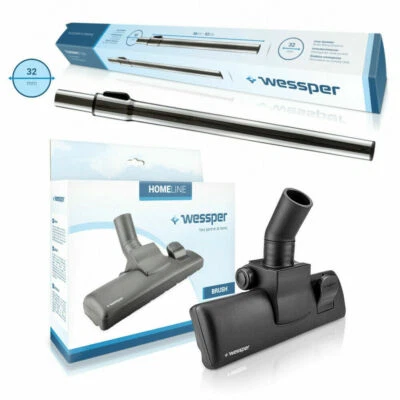 WESSPER Tube télescopique Ø32mm et brosse pour AEG-Electrolux Classic Silence