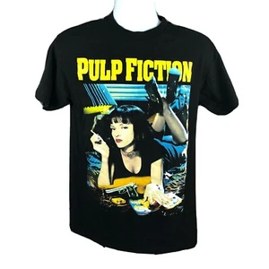 Pulp Fiction Uma Thurman Mia Movie Poster T-Shirt Medium Quentin Tarantino - Picture 1 of 7