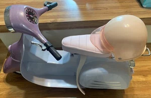 Our Generation Girl Doll Ride In Style Scooter Blue & Violet Pre Owned - Picture 1 of 5