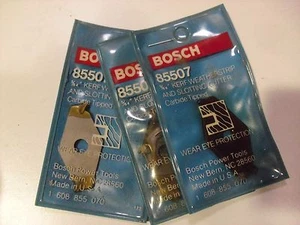 THREE !! Bosch 5/64" Carbide Tipped 2 Flute Slotting Cutters # 85507 - Picture 1 of 3