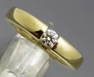 REIF-DESIGN - ELEGANTER G/VVSI BRILLANT SPANNRING - 585 GOLD - Bild 1 von 4