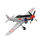 1:33 Scale P-51D Mustang Military Fighter DIY Paper Model Kits Souvenir Gift