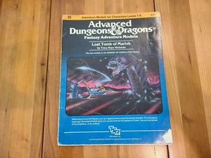 De colección TSR Dungeons & Dragons Tumba Perdida de Martek, Módulo I5, ¡Completo! - Imagen 1 de 3