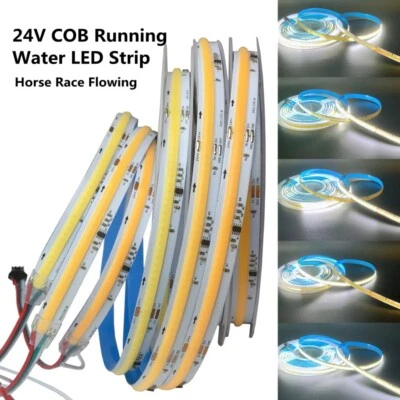 DC24V COB Running Water Flowing LED Strip Lights WS2811 IC Horse Race Sequential - image 1 of 4