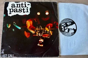 ANTI-PASTI THE LAST CALL LP RONDELET (1981) A1 B1 VG+ PUNK UK - Picture 1 of 6