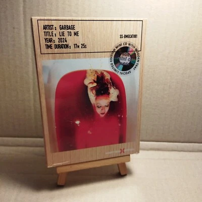 Garbage - Lie To Me (Single) (Wood Box, mini CD) Sealed - Image 1 of 3