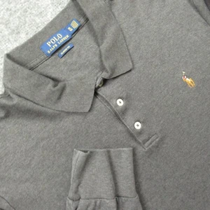 Polo Ralph Lauren Polo Shirt Mens Extra Large Classic Fit Long Sleeve Flesh Pony - Picture 1 of 8