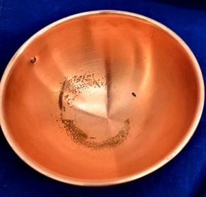 ODI Vintage Kupfer Rührschüssel mit rundem Boden und Ringgriff, 8 Zoll - Bild 1 von 10