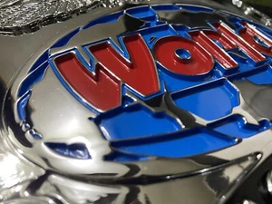 CNC HD Tag Team Wrestling Championship belt Replica High Quality Deep Attaching - Picture 1 of 9