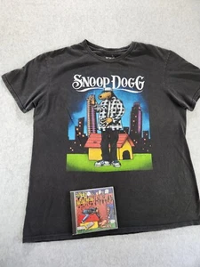 Vtg Snoop Doggy Dogg Doggystyle CD 1993 Death Row Records BMG DIRECT + T-shirt L - Bild 1 von 19
