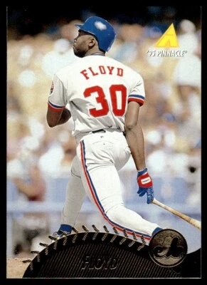 1995 Pinnacle #8 Cliff Floyd Montreal Expos - Image 1 of 2