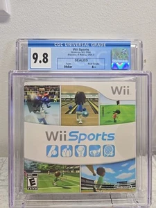 Wii Sports Factory SEALED Nintendo Wii GRADED CGC 9.8 A++ Sealed 2006 - Picture 1 of 3