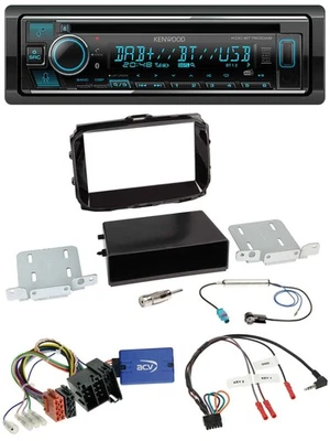 Kenwood Lenkrad Bluetooth DAB USB CD Autoradio für Alfa Romeo Giulietta 13-21 IS - Bild 1 von 4