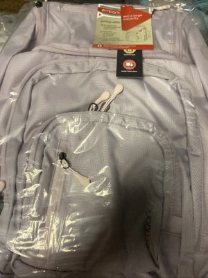 Embark Elite Top Opening Large Capacity School Backpack Fits 15" Laptop, Purple - Image 1 of 4