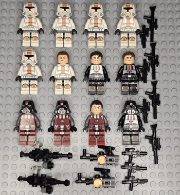 Lote de minifiguras Lego Star Wars The Old Republic and Sith Troopers Foto 1 de 4
