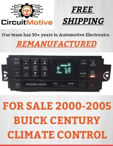 2000-2005 Buick Century AUTO heater A/C digital climate control part# 10435588 - Picture 1 of 1