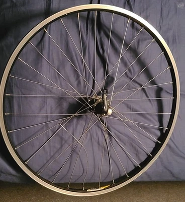 Llanta negra Mavic 6106 59x17 con radios rotos. Vintage Foto 1 de 3