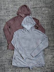 (2) Mountain Hardwear Damen XL Pullover Kapuze leichtes Paket grau Shirt - Bild 1 von 10