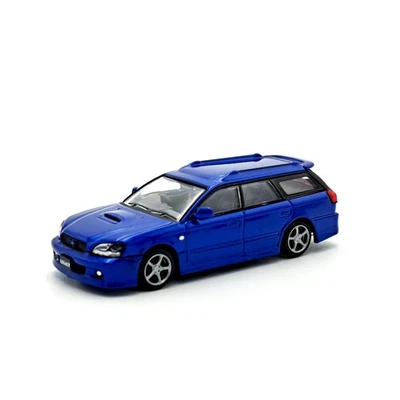 Subaru Legacy Touring Wagon GT-B Blue BM Creations 1:64 Scale Diecast 64B0151 - Image 1 of 4