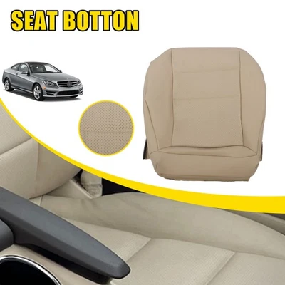 For 08-14 Mercedes Benz C350 C300 C250 Front Left Side Bottom Seat Cover Ivory - Изображение 1 из 4