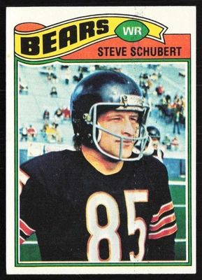 1977 Topps Steve Schubert RC Chicago Bears #502 - Image 1 of 2