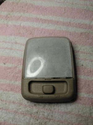 02-06 Nissan & Infiniti Gray Rear & Cargo Overhead Map Dome Light - Image 1 of 3